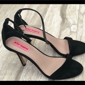 Betsy Johnson ankle strap heel
